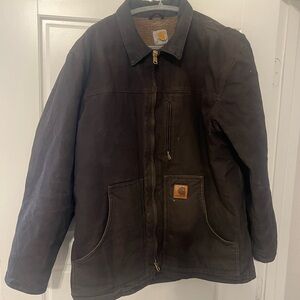 Carhartt Men's Dark Brown Field Jacket